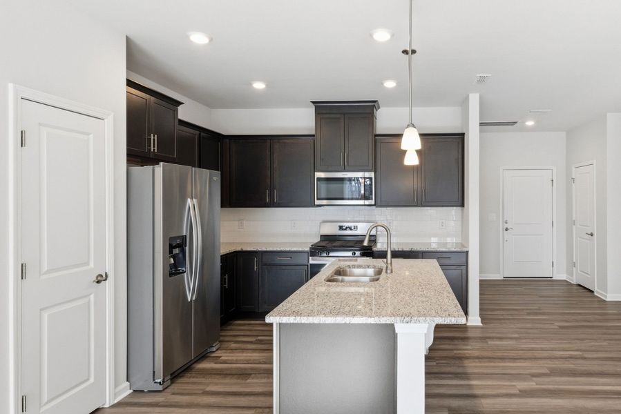 Furnished interior view inside a new home in Flemingfield, Greensboro (Image 13).