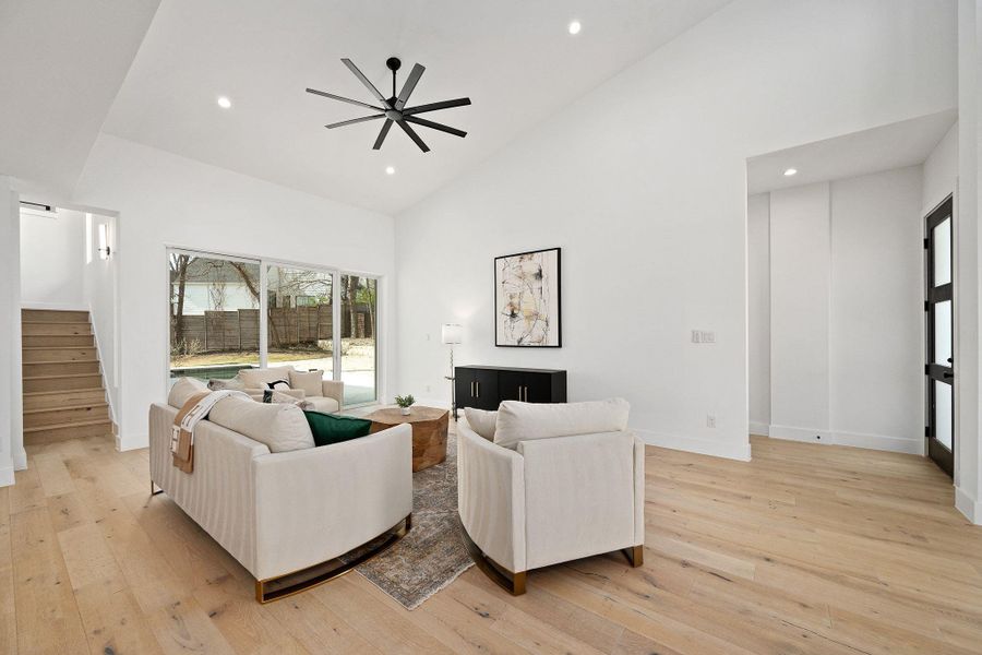 Furnished interior view inside a new home in , Austin (Image 6).