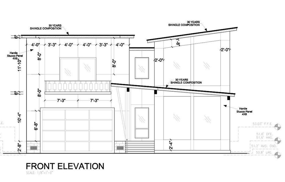 front elevation