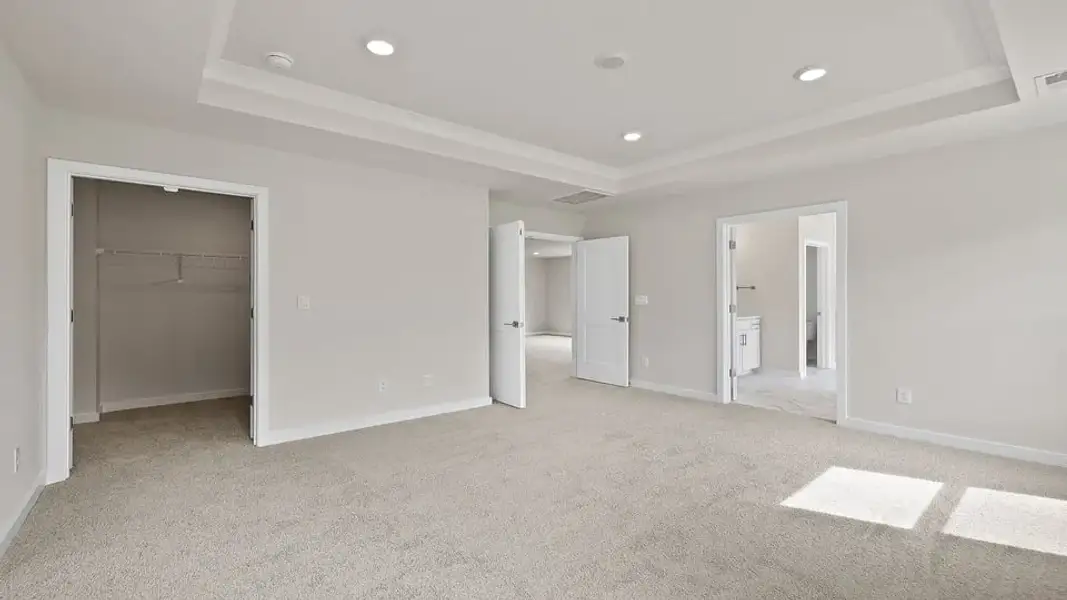 Spacious, unfurnished interior of a new home in Spring Ridge Reserve, Anderson (Image 34). Spacious, unfurnished interior of a new home in Spring Ridge Reserve, Anderson (Image 34).