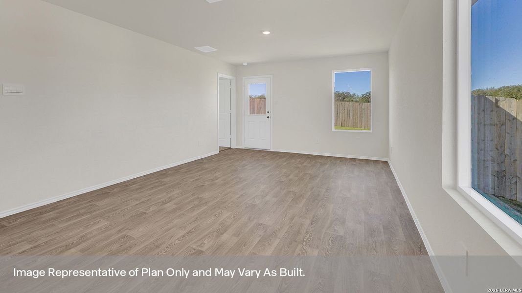 Spacious, unfurnished interior of a new home in Lantana, Lockhart (Image 13).