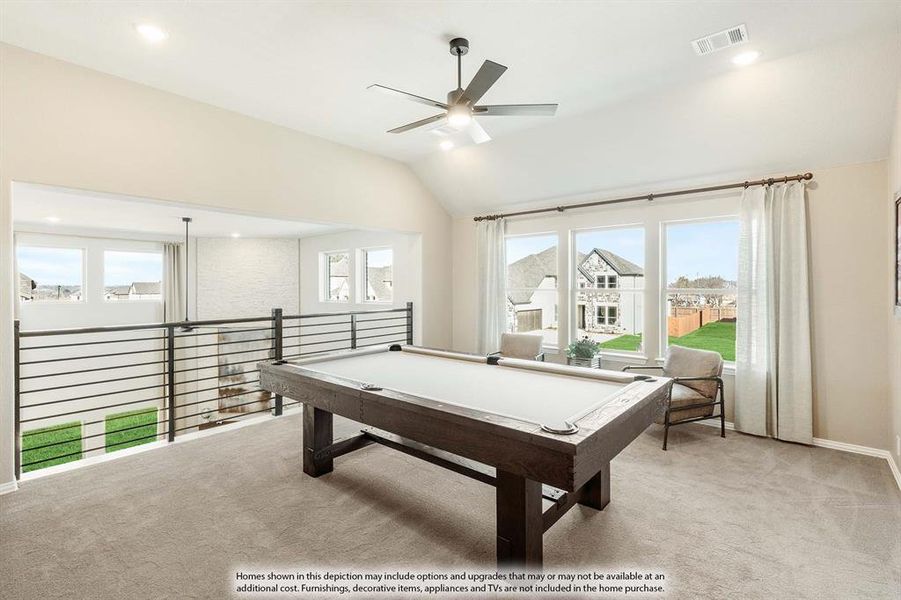 Furnished interior view inside a new home in Hampton Park, Glenn Heights (Image 6).