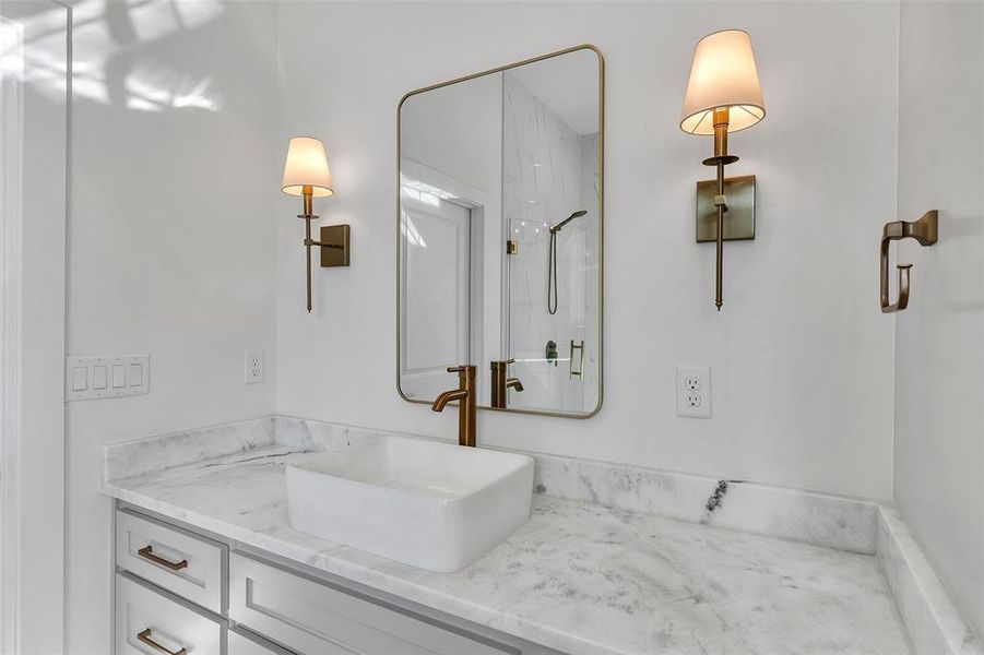 Furnished interior view inside a new home in , Hallsville (Image 27).