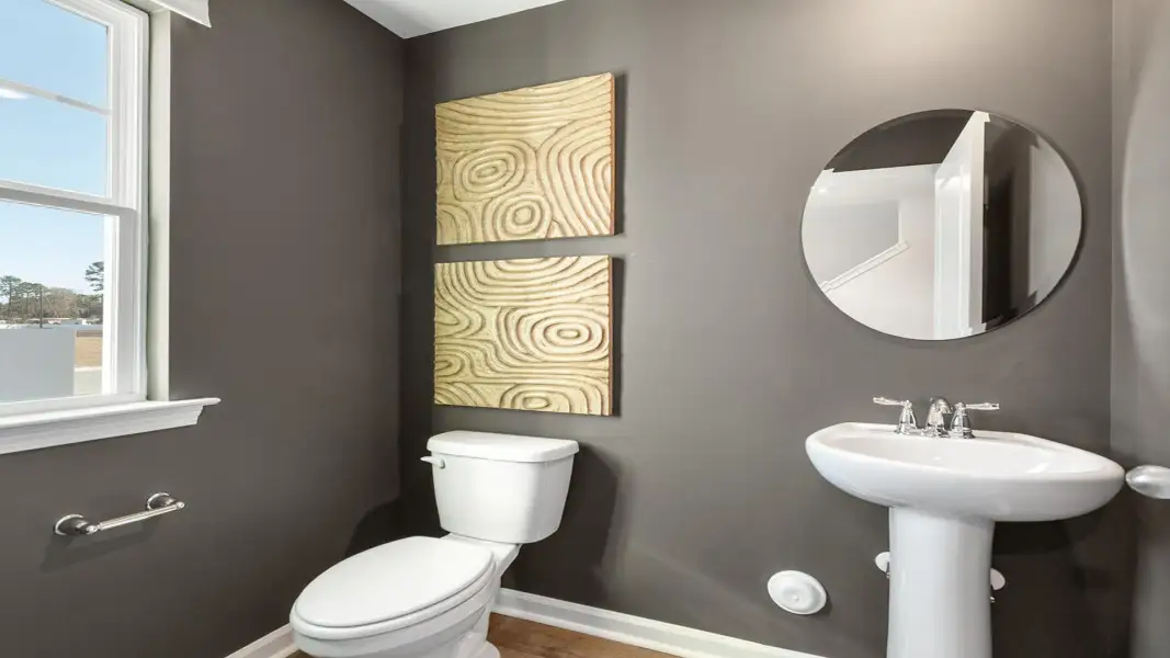 Furnished interior view inside a new home in McKenzie Gardens, Brunswick (Image 17).