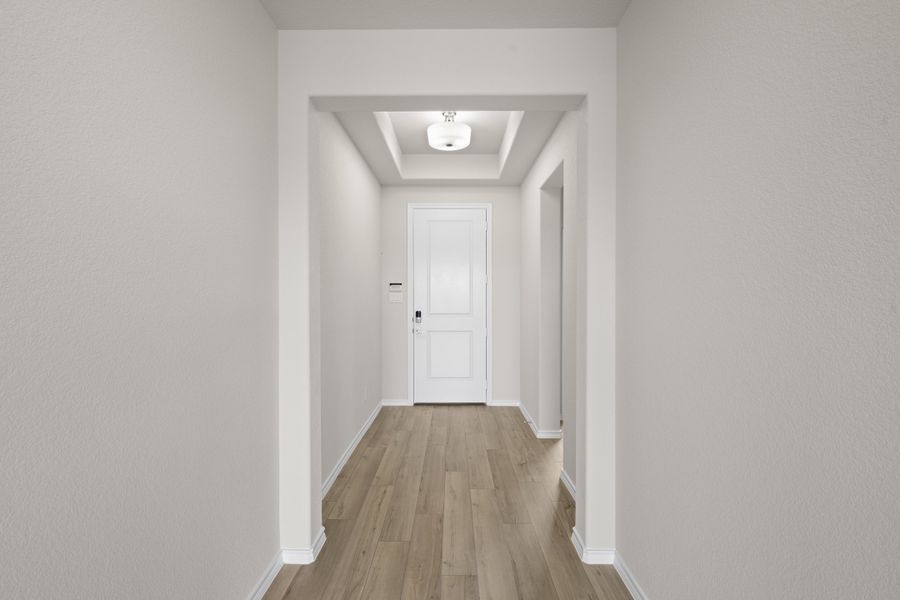 Spacious, unfurnished interior of a new home in Meadow Park at The Meadows, Ponder (Image 16). Spacious, unfurnished interior of a new home in Meadow Park at The Meadows, Ponder (Image 16).