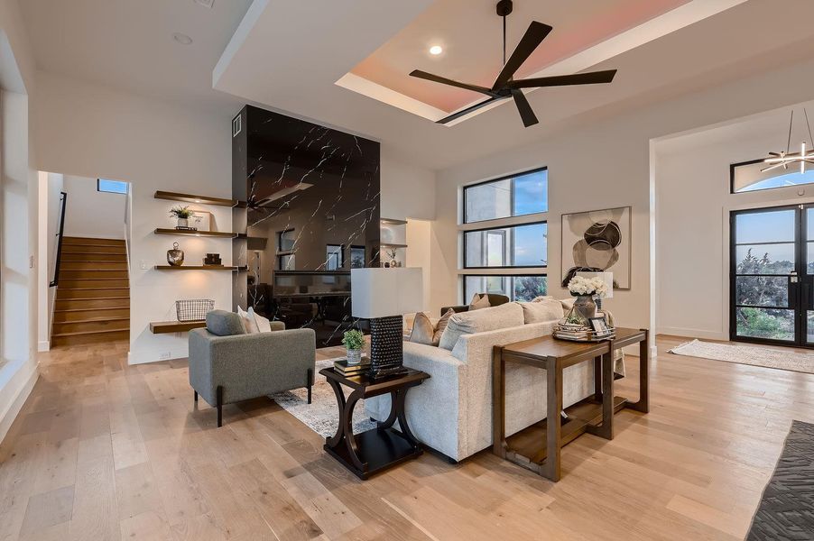 Furnished interior view inside a new home in , Austin (Image 18).