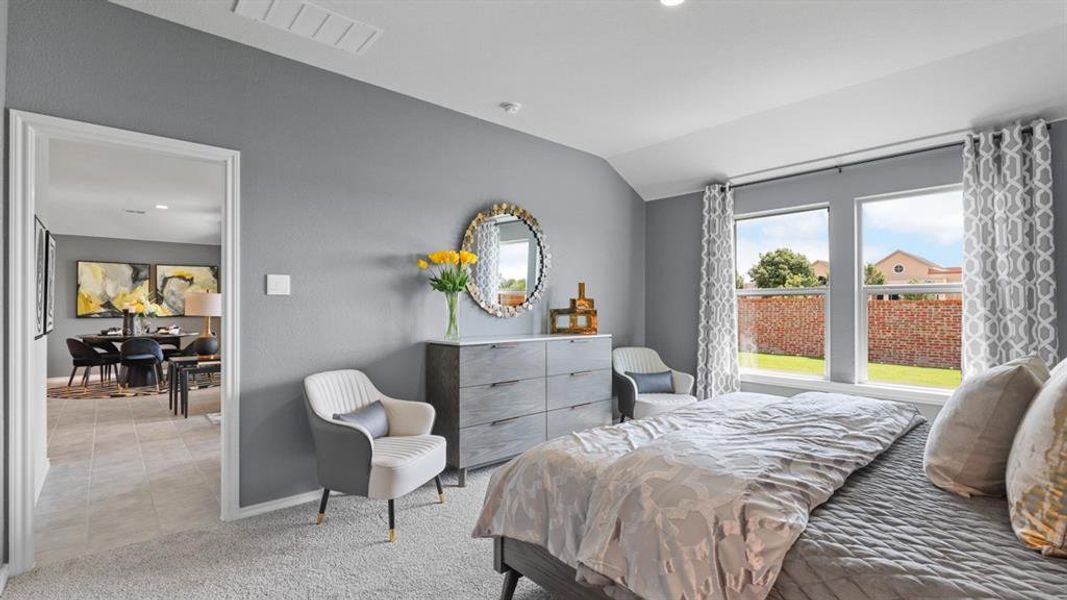Furnished interior view inside a new home in Rock Creek West, Fort Worth (Image 16).