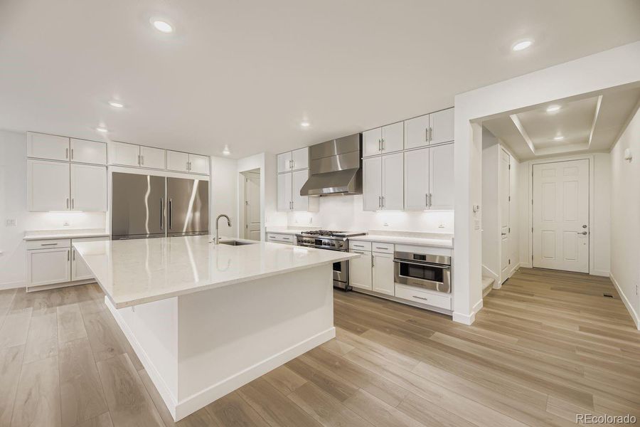 Furnished interior view inside a new home in Red Rocks Ranch: The Grand Collection, Morrison (Image 3).
