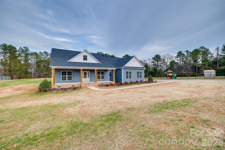 Exterior details and patio area of a home in , Fort Lawn (Image 2). Exterior details and patio area of a home in , Fort Lawn (Image 2).