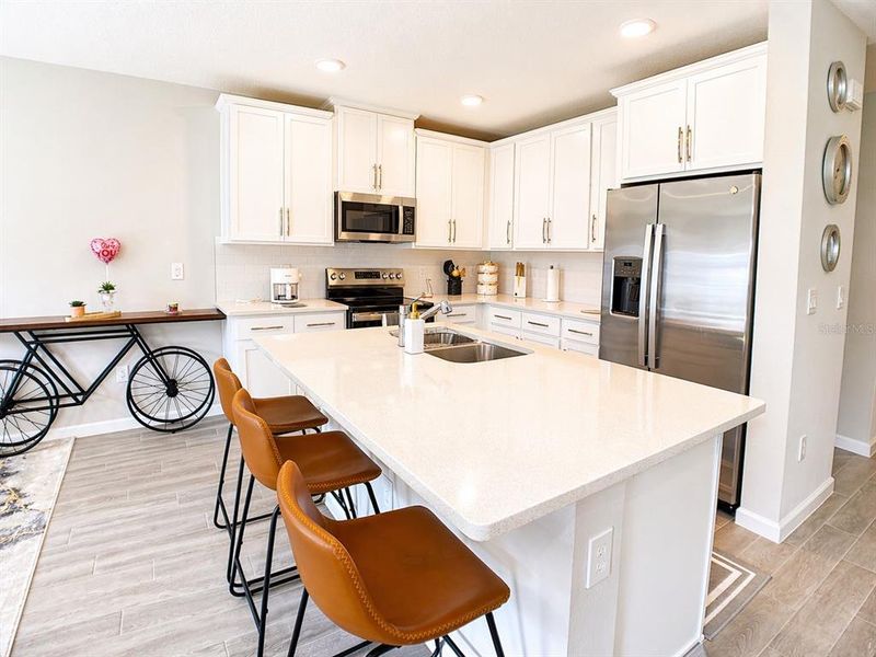 Furnished interior view inside a new home in , St. Cloud (Image 9).