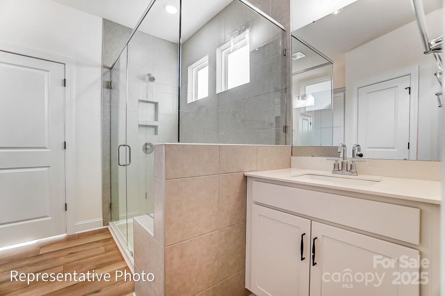 Furnished interior view inside a new home in Heritage - 55+ Community, Indian Trail (Image 9).