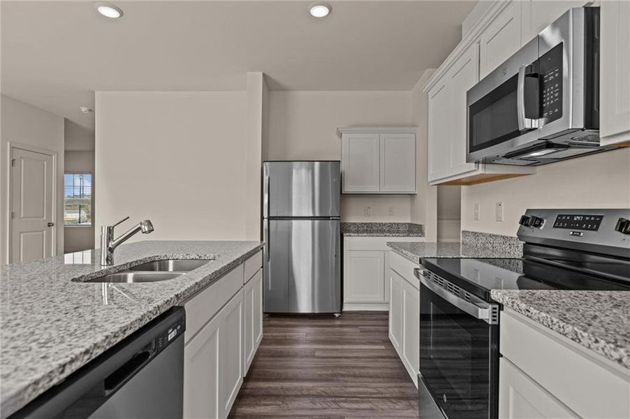 Furnished interior view inside a new home in Crescent Pointe, Carrollton (Image 10).