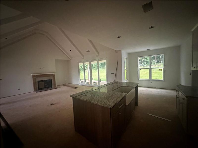 In-progress construction of a new home in , Monticello, GA (Image 24).