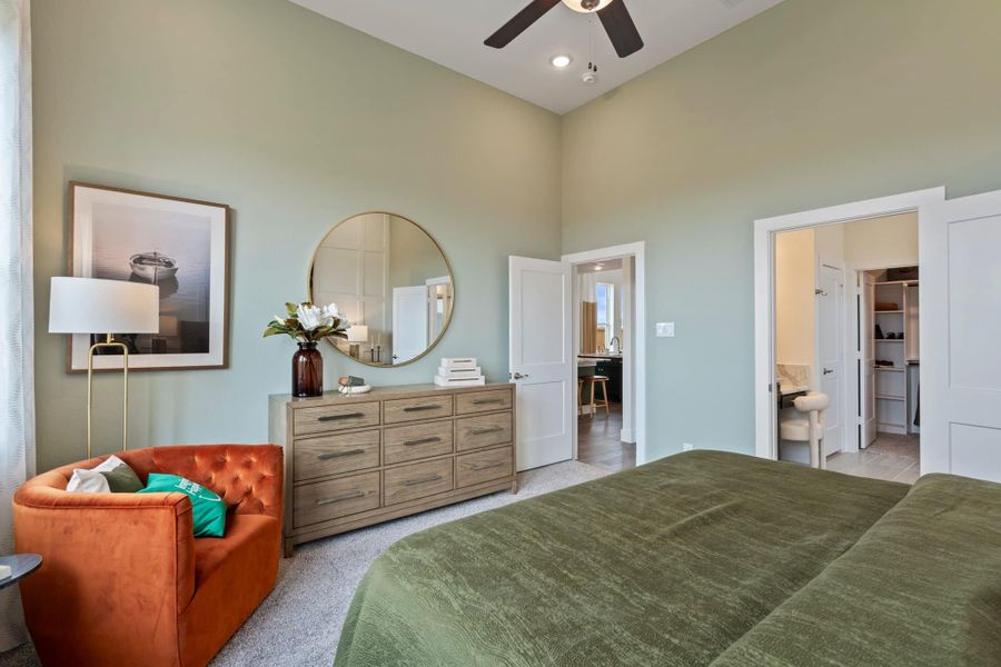 Furnished interior view inside a new home in Jordan Ranch, Fulshear (Image 12).