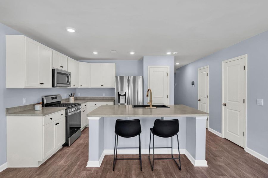 Furnished interior view inside a new home in , Summerville (Image 8).