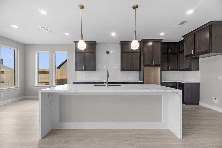 Furnished interior view inside a new home in Jordan Ranch, Katy (Image 6).