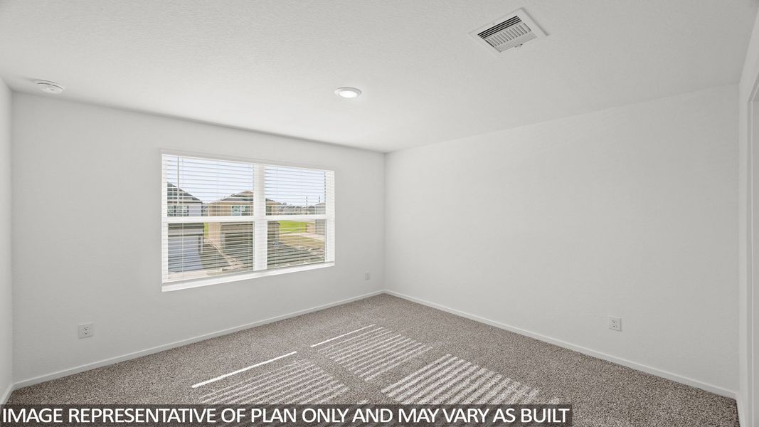 Spacious, unfurnished interior of a new home in Bridges on Lake Houston Villas, Humble (Image 12).