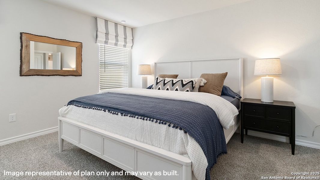 Furnished interior view inside a new home in Riverstone at Westpointe, San Antonio (Image 21).