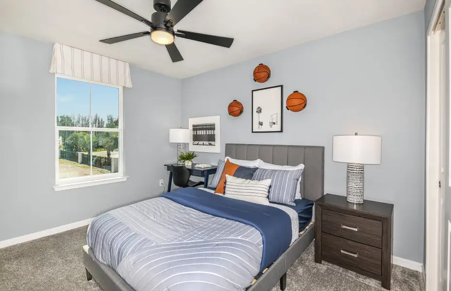 Furnished interior view inside a new home in Silverlake, Lake Alfred (Image 4).