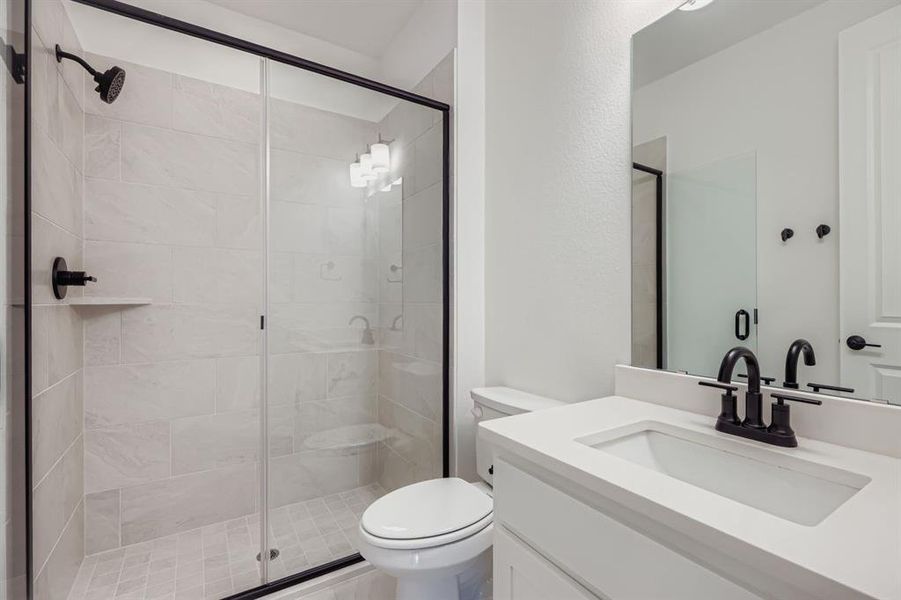 Furnished interior view inside a new home in Ten Mile Creek 55s, Celina (Image 10).