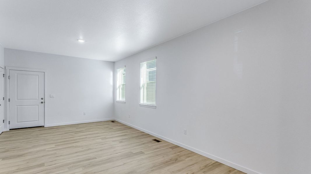 Spacious, unfurnished interior of a new home in Revere at Johnstown, Johnstown (Image 17). Spacious, unfurnished interior of a new home in Revere at Johnstown, Johnstown (Image 17).