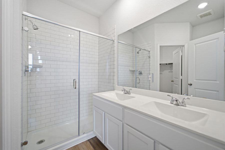 Furnished interior view inside a new home in Municipal Drive Townhomes, Leander (Image 13).