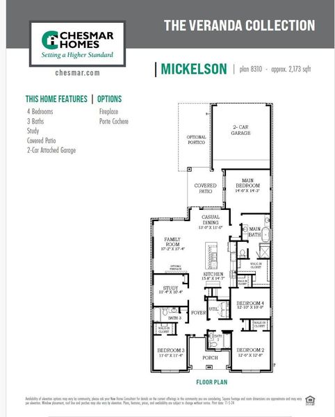 Mickelson Floor Plan