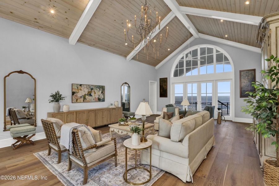 Furnished interior view inside a new home in , Ponte Vedra Beach (Image 11).
