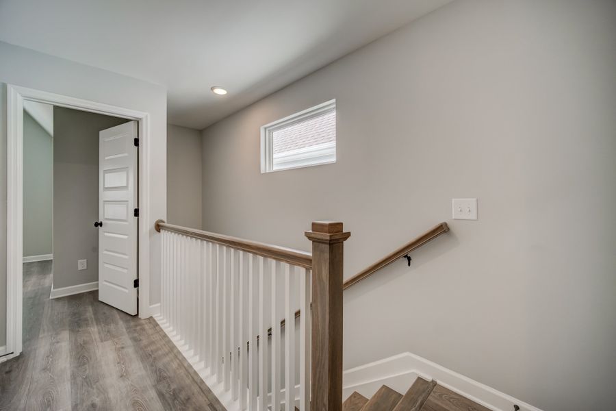 Representative unfurnished interior of a home built from the Draper by Parkside Builders in The Woods, Gallatin (Image 26).