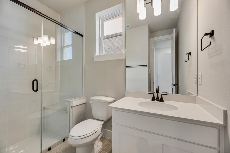 Furnished interior view inside a new home in Providence Cove, McKinney (Image 11).