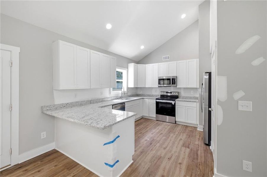 Furnished interior view inside a new home in , Mount Airy (Image 5).