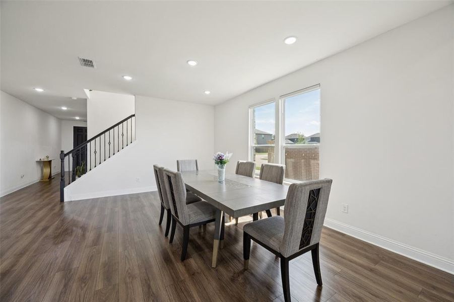 Furnished interior view inside a new home in , Celina (Image 11). Furnished interior view inside a new home in , Celina (Image 11).