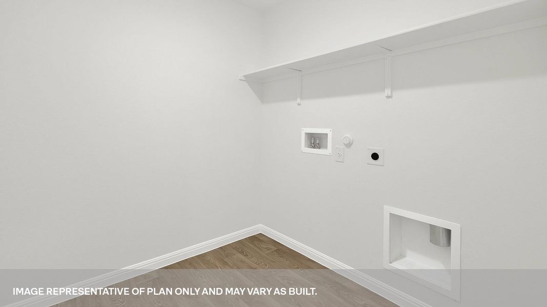 Representative unfurnished interior of a home built from the The Easton by D.R. Horton in Paramount, Kyle (Image 17). Representative unfurnished interior of a home built from the The Easton by D.R. Horton in Paramount, Kyle (Image 17).