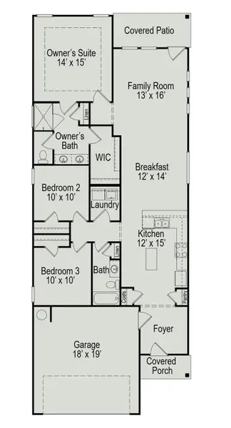 2D floor plan layout of this home in La Segarra, Pattison, TX (Image 2). 2D floor plan layout of this home in La Segarra, Pattison, TX (Image 2).