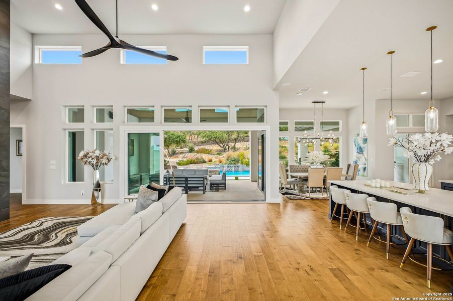 Furnished interior view inside a new home in , San Antonio (Image 6).