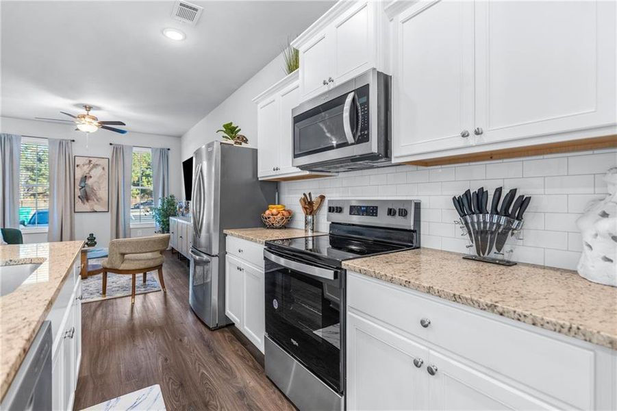 Furnished interior view inside a new home in , Lawrenceville (Image 13).