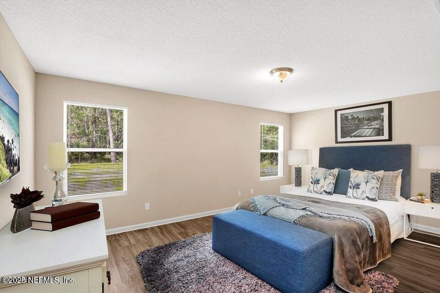 Furnished interior view inside a new home in , Jacksonville (Image 4).