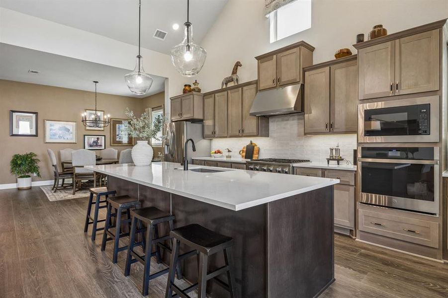 Furnished interior view inside a new home in , Mansfield (Image 16).