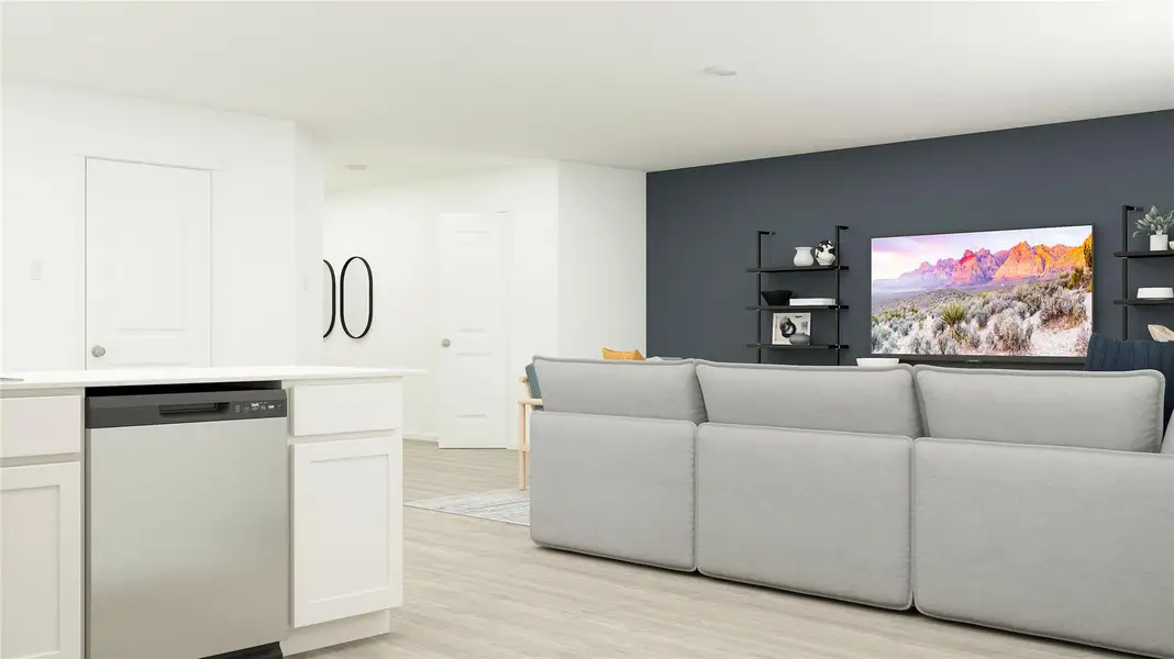 Furnished interior view inside a new home in Holland Estates, Holland (Image 3).