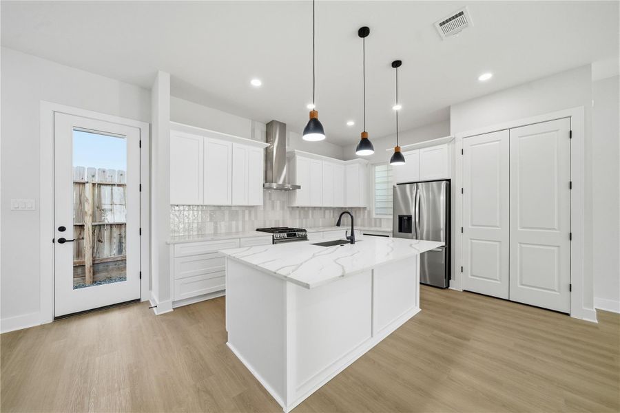 Furnished interior view inside a new home in , Houston (Image 5). Furnished interior view inside a new home in , Houston (Image 5).