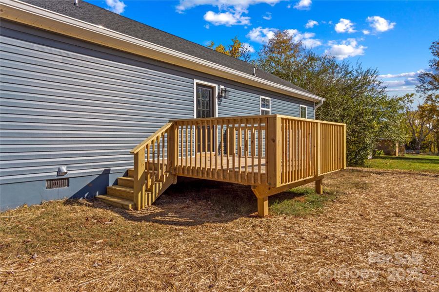 Exterior details and patio area of a home in , Statesville (Image 21). Exterior details and patio area of a home in , Statesville (Image 21).