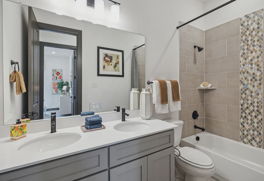 Plan 5042 bath 3 - staged - 20 of 21 Plan 5042 bath 3 - staged - 20 of 21