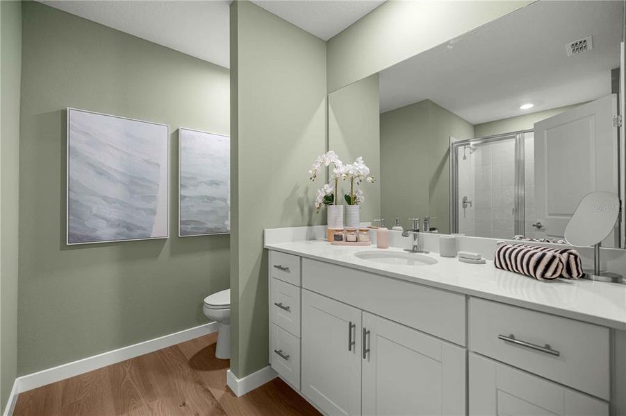 Furnished interior view inside a new home in , Ocala (Image 13).