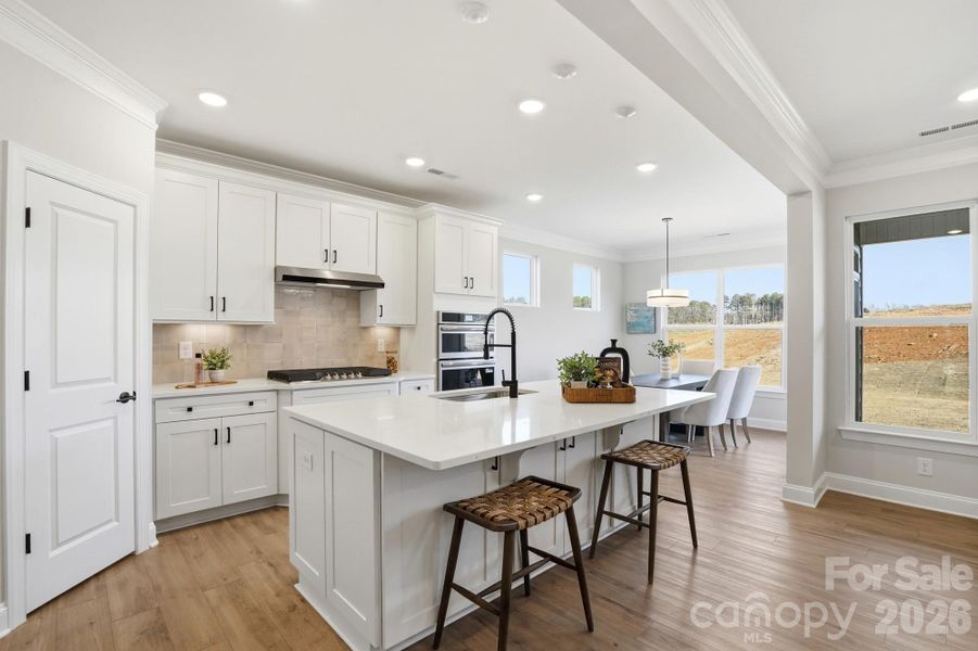 Furnished interior view inside a new home in Carrington, Stanley (Image 10).