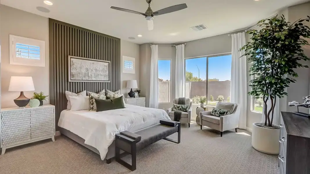 Furnished interior view inside a new home in Sycamore Farms, Surprise (Image 6).