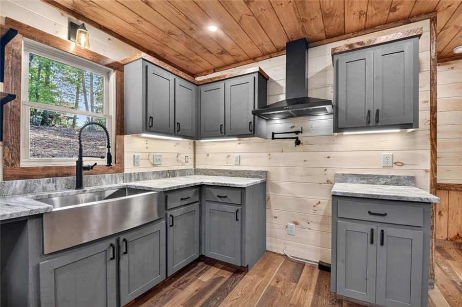 Furnished interior view inside a new home in , Morganton (Image 14).