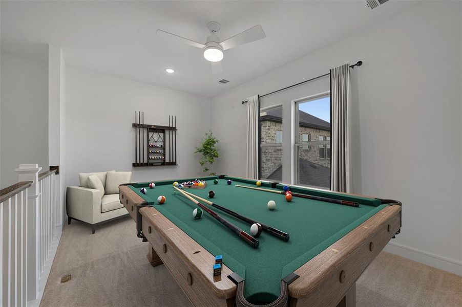 Furnished interior view inside a new home in Heath Golf & Yacht Villas, Heath (Image 7).