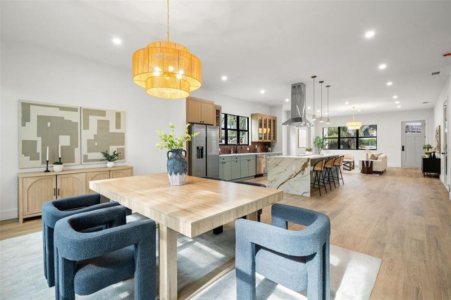 Furnished interior view inside a new home in , Tampa (Image 9).