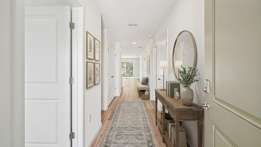 Representative furnished interior of a home built from the Greenbriar by D.R. Horton in Somerset Bay, Spring Hill (Image 4). Representative furnished interior of a home built from the Greenbriar by D.R. Horton in Somerset Bay, Spring Hill (Image 4).