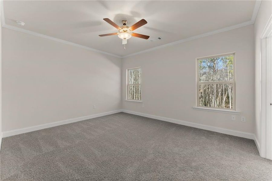 Spacious, unfurnished interior of a new home in Magnolia Villas, Cornelia (Image 47).